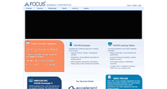Desktop Screenshot of focuslearning.com