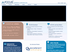 Tablet Screenshot of focuslearning.com